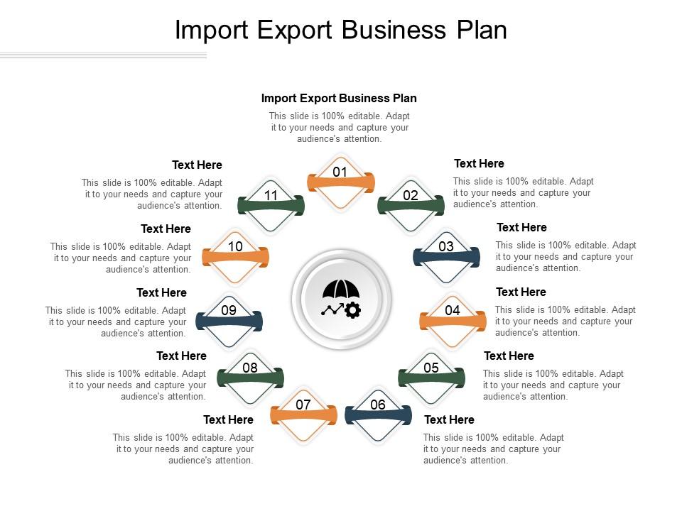 Import export business plan