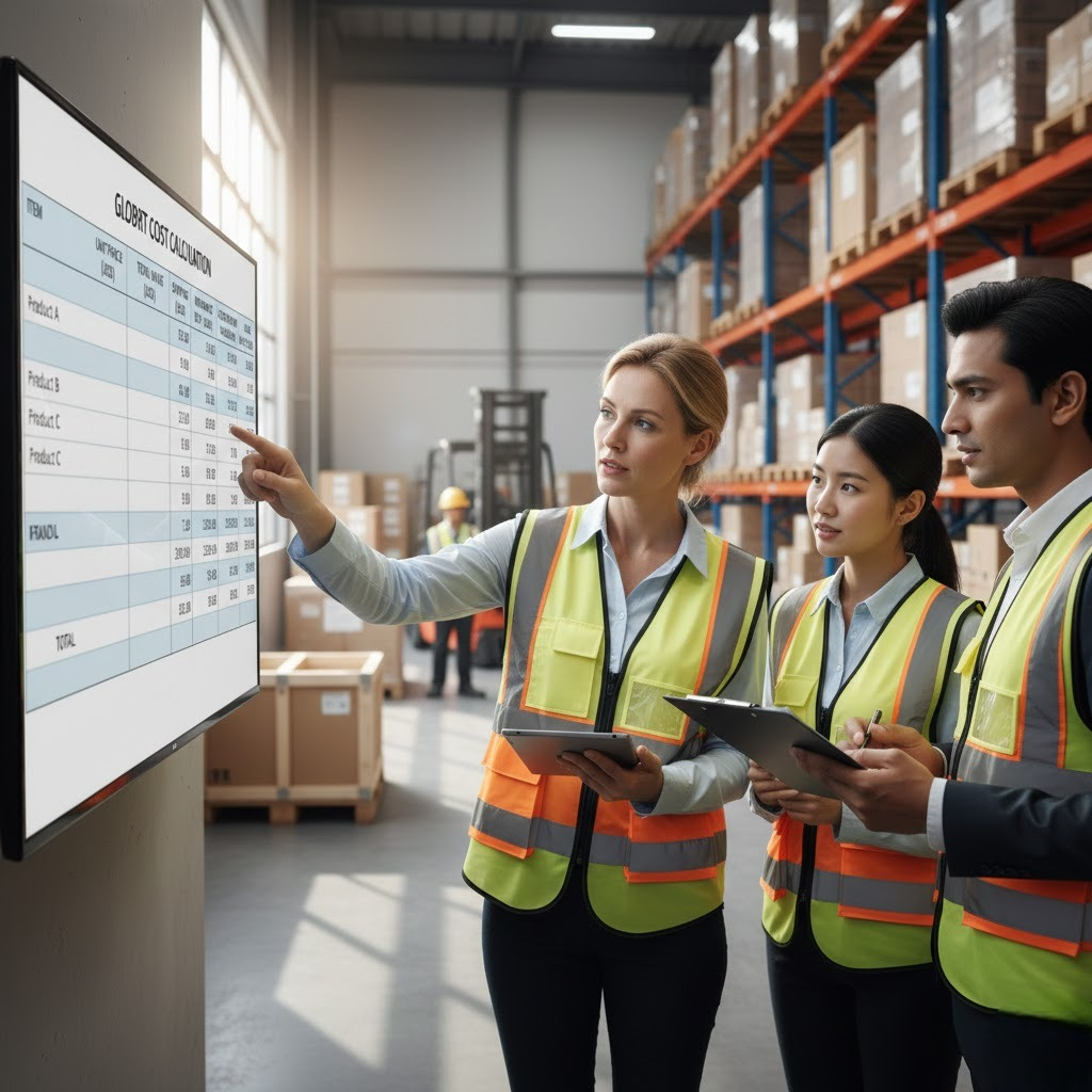 Export cost calculation