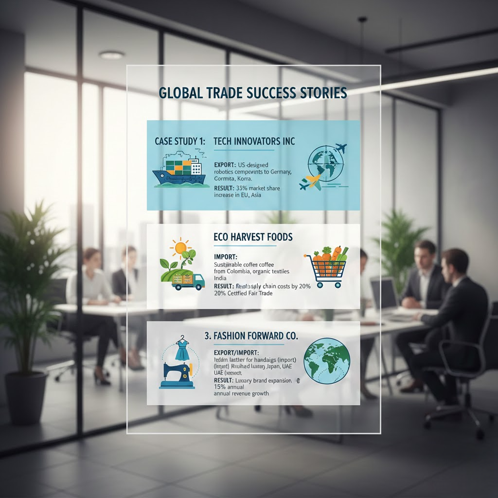 Export import case studies