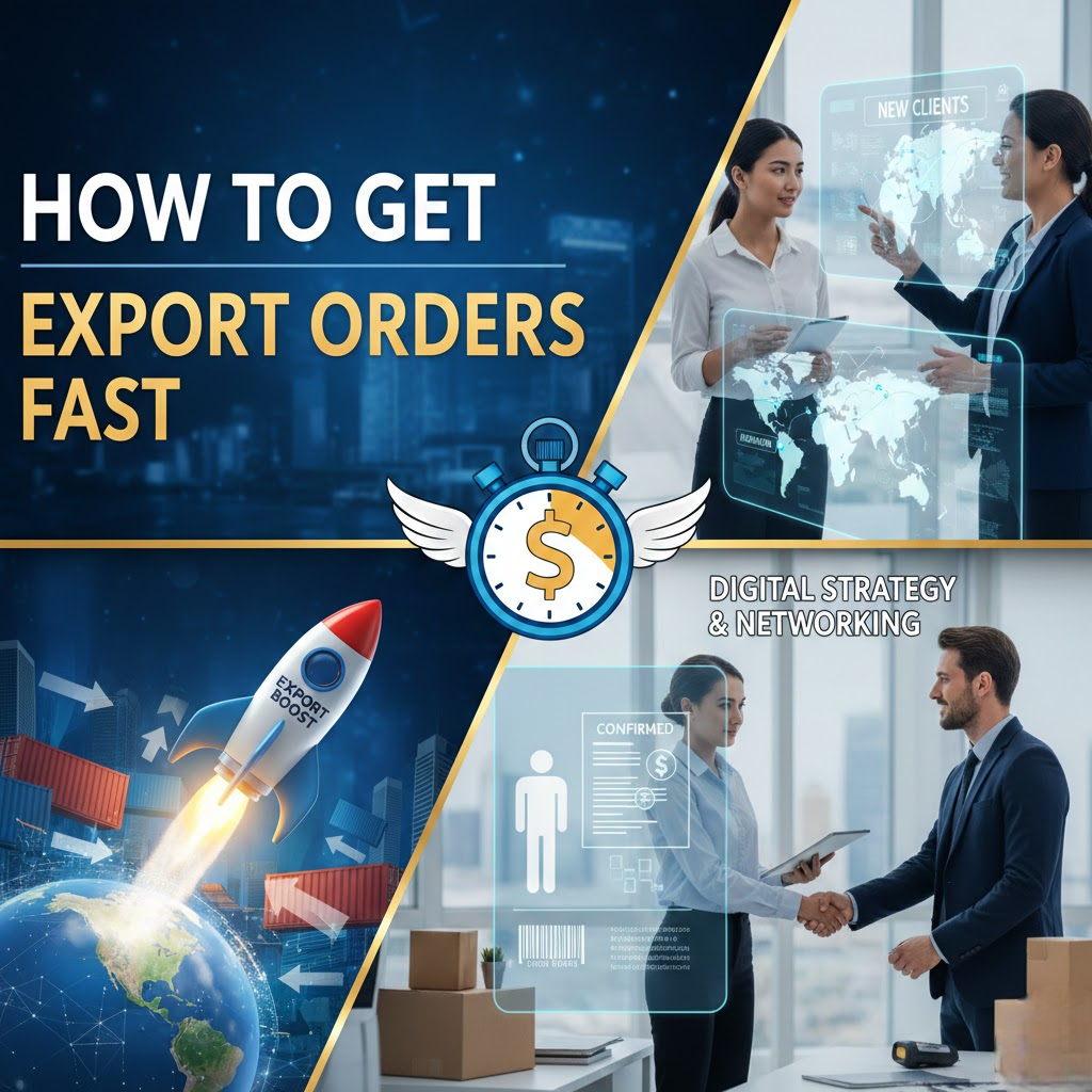 How to get export orders fast