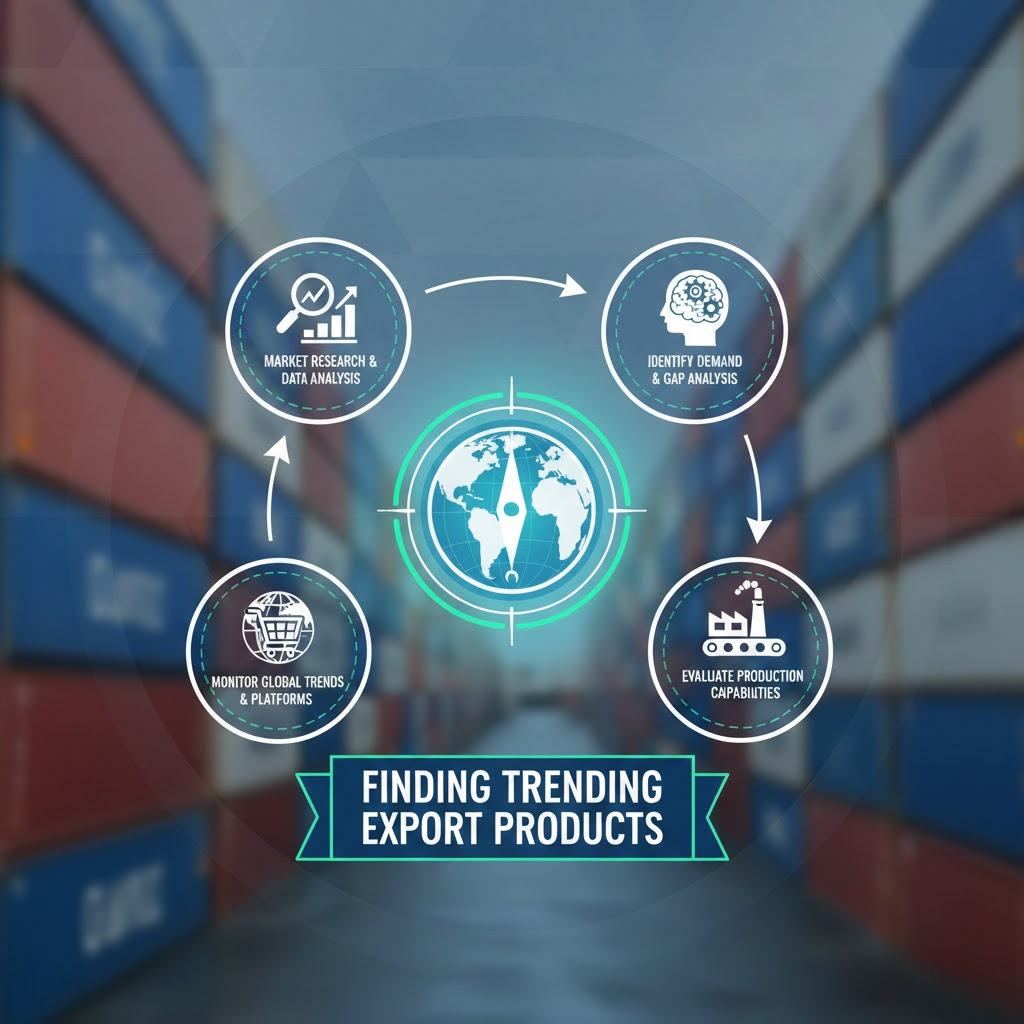 How to find trending export products