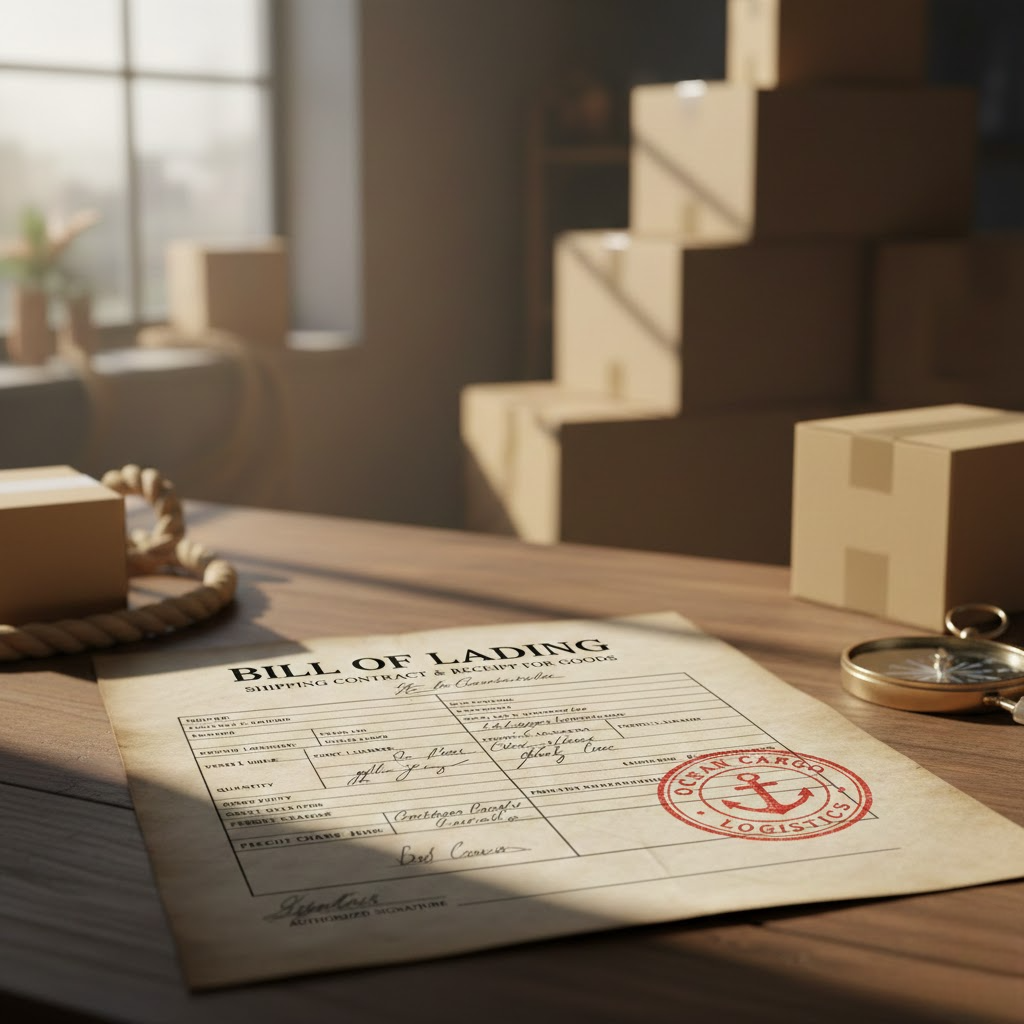 creat a Bill of Lading meaning