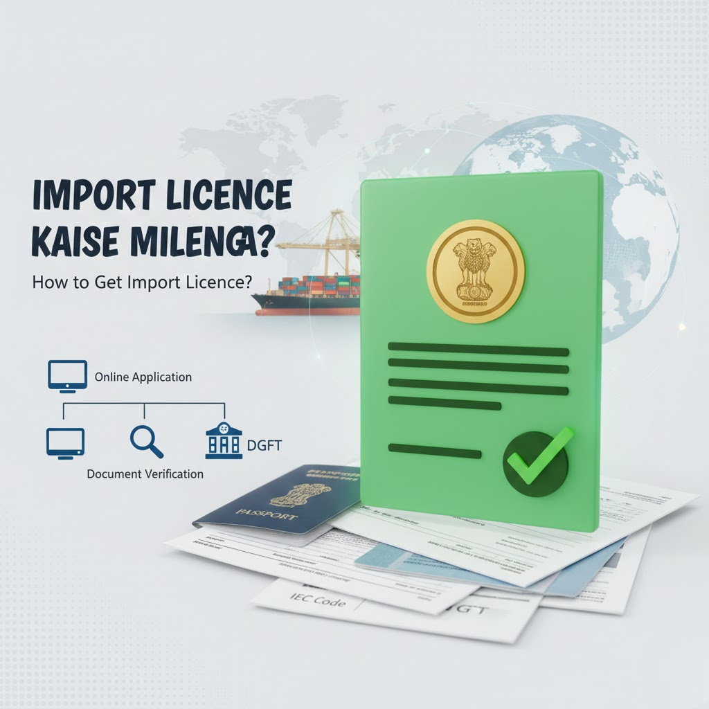 Import licence kaise milega